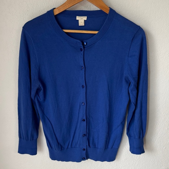 J. Crew Blue Cardi - Picture 1 of 5